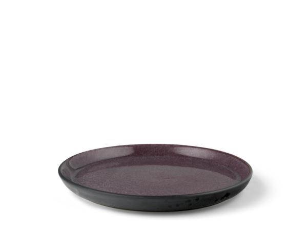 Bitz BITZ Gastro Plate Dia. 21 X 2.0 Cm Black/Lilac