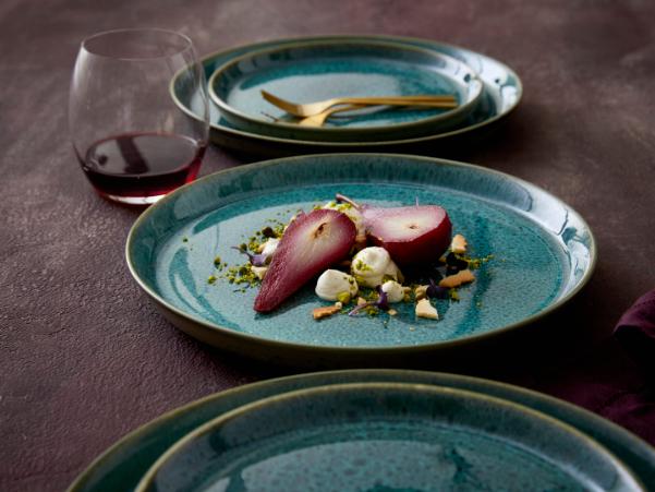 Bitz BITZ Gastro Plate Dia. 21 X 2.0 Cm Green/Green