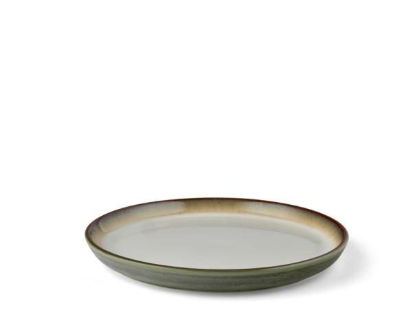 Bitz BITZ Gastro Plate Dia. 21 X 2.0 Cm Grey/Cream
