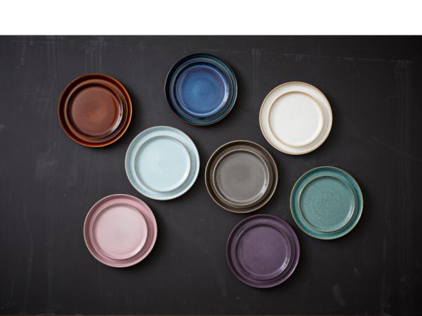 Bitz BITZ Gastro Plate Dia. 21 X 2.0 Cm Grey/Grey