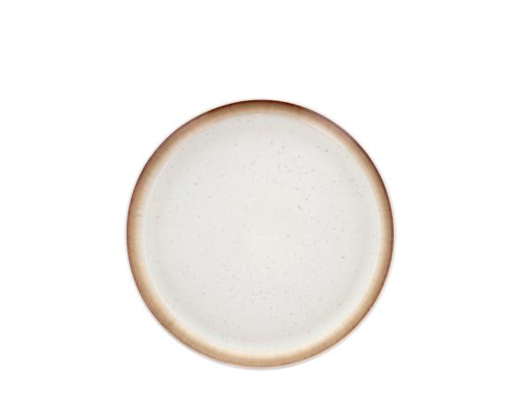bitz BITZ Gastro Plate Dia 21 x 2 cm White/Cream