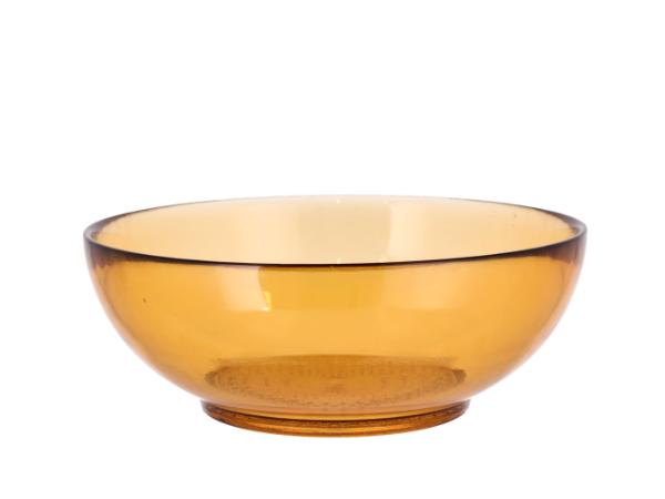 bitz BITZ Kusintha Salad bowl Dia 24 cm Amber