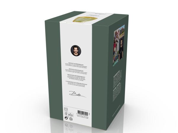 Bitz BITZ Kusintha Vase 22 Cm Amber