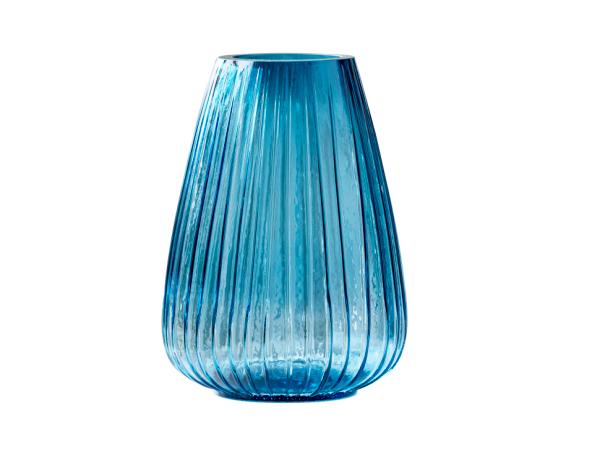 bitz BITZ Kusintha Vase 22 cm Blue