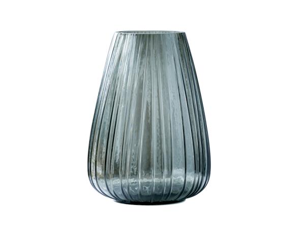 bitz BITZ Kusintha Vase 22 cm Smoke