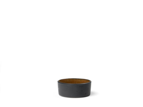bitz BITZ Mini bowl Dia. 7 5 x 3 cm black/amber