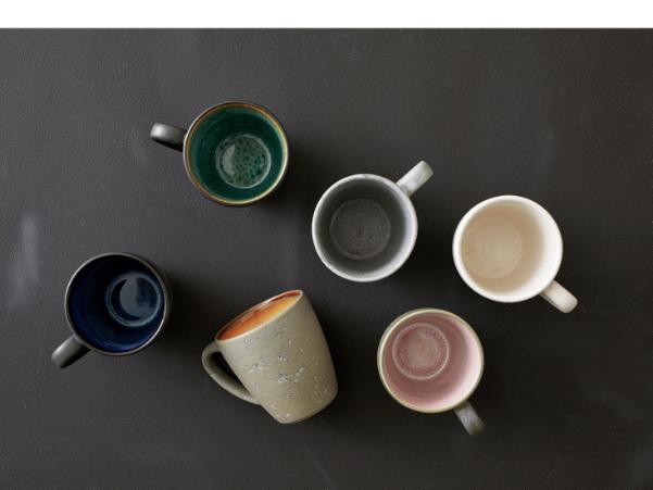 Bitz BITZ Mug 19 Cl Grey/cream