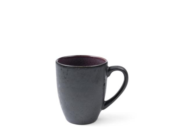 bitz BITZ Mug Dia. 8 x 10 cm 30 cl black/lilac