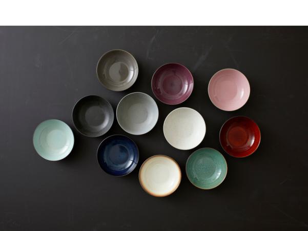 Bitz BITZ Pasta Bowl Dia. 20 X 6 Cm Black/amber