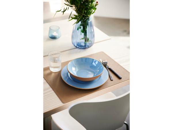 Bitz BITZ Placemat 46 X 33 Cm 4 Pcs Black/Brown