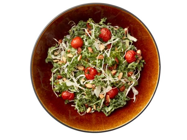 Bitz BITZ Salad Bowl Dia. 24 X 6 Cm Black/amber