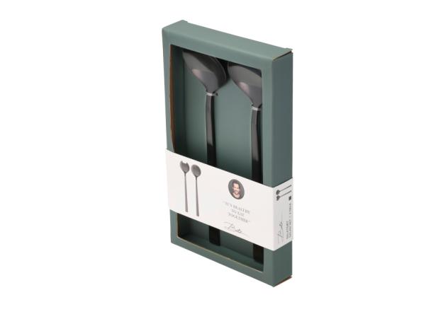 Bitz BITZ Salad Set 23 Cm 2 Dele Black