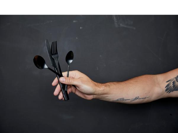 Bitz BITZ Table Spoon 20 Cm Black