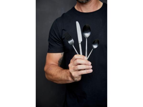 Bitz BITZ Table Spoon 20 Cm Black