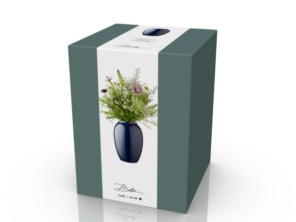 Bitz BITZ Vase 20 Cm Dark Blue