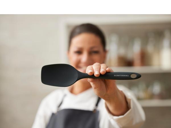 Bitz Blomsterbergs Cooking Spoon 27 Cm Grey