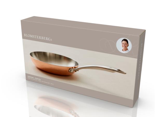 Bitz Blomsterbergs Frying Pan Dia. 20 Cm Copper