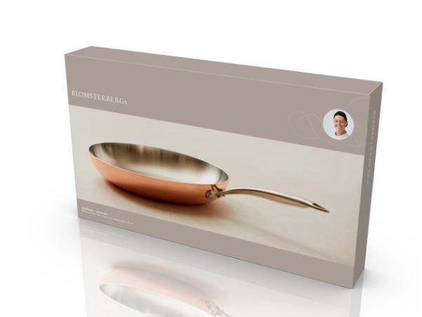 Bitz Blomsterbergs Frying Pan Dia. 28 Cm Copper