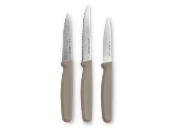 bitz Blomsterbergs Herb knife set 3 pcs Latte