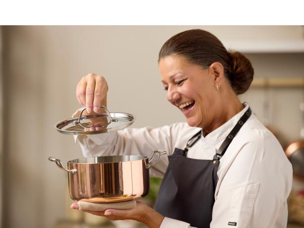 Bitz Blomsterbergs Pot With Lid 3 Liter Copper
