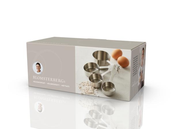 Bitz Blomsterbergs Set Of Measuring Cups 4 Pcs