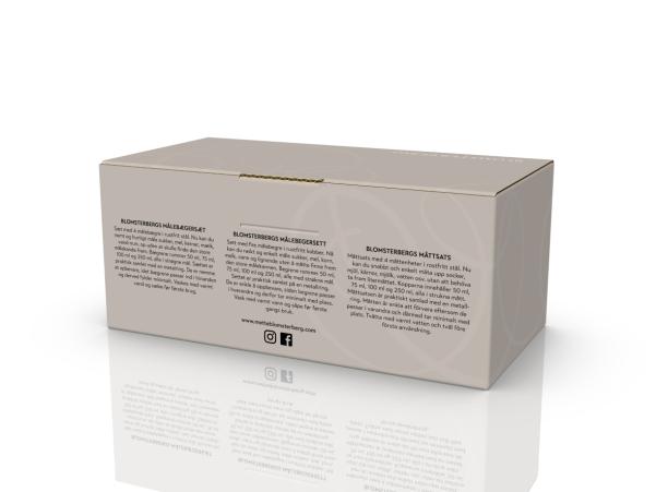 Bitz Blomsterbergs Set Of Measuring Cups 4 Pcs