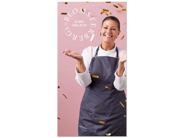 bitz Blomsterbergs Table sign