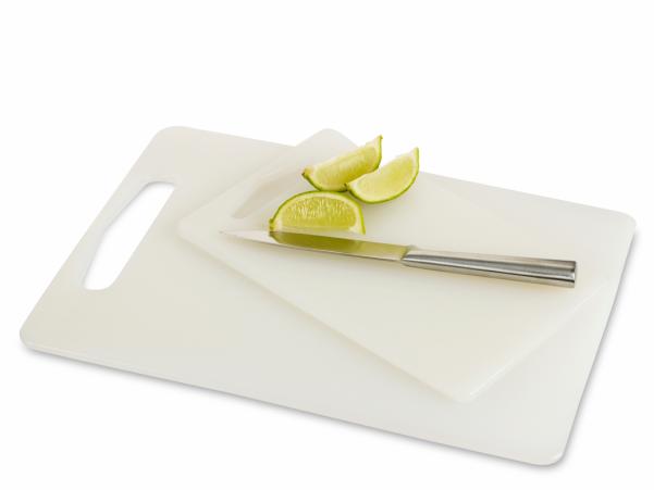 Bitz Daloplast Skærebræt 2 Dele Ass.Sort/Hvid