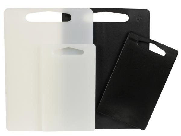 bitz Daloplast Skærebræt 2 dele Ass.Sort/Hvid