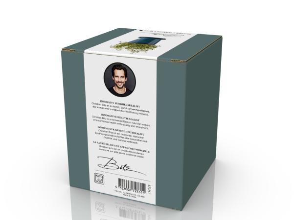 Bitz BITZ Flowerpot Dia. 10 X 10 5 Cm Dark Blue/black