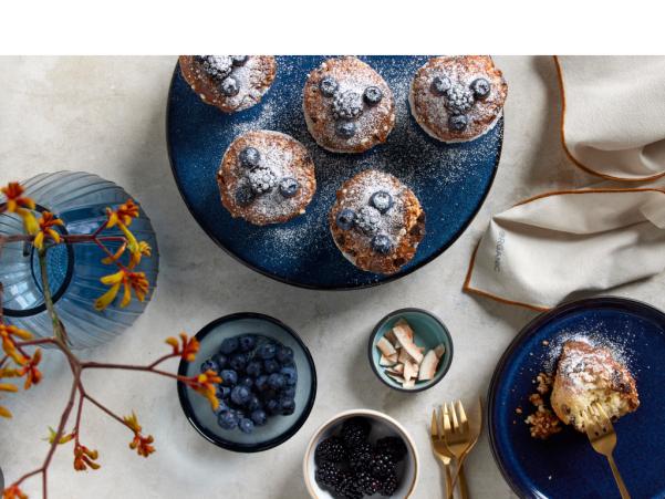 Bitz BITZ Footed Cake Stand Dia 30 X 5.5 Cm Dark Blue