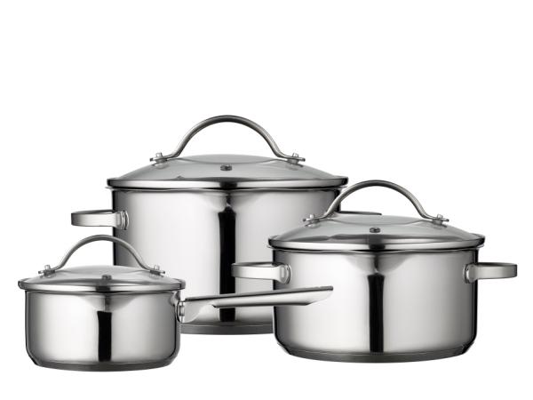 bitz Funktion Endurance Cookware set w lid 6 pcs