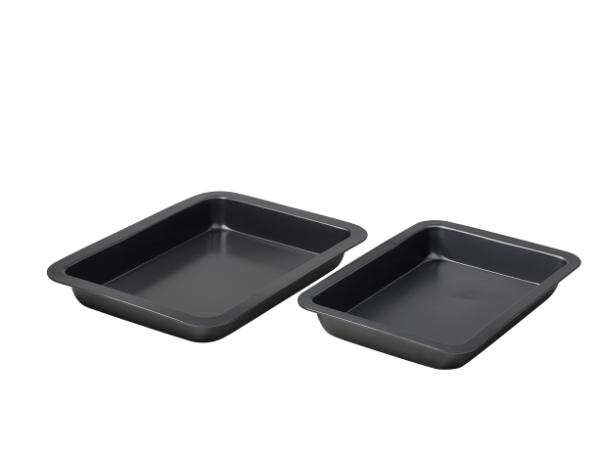 bitz Funktion Frying dish sæt af 2