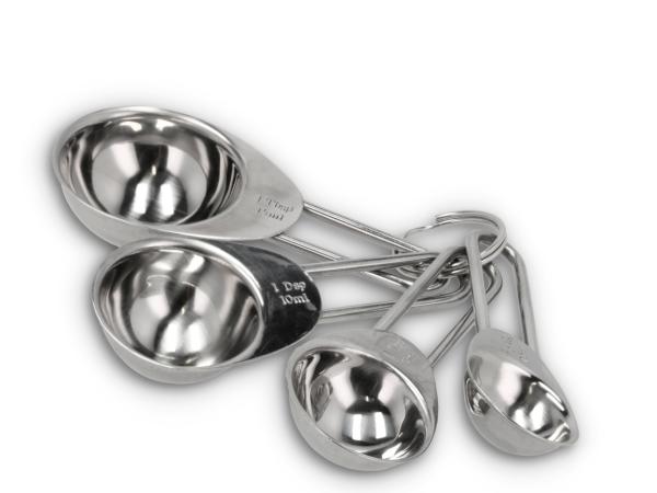 bitz Funktion Measuring spoons set 4 pcs Steel