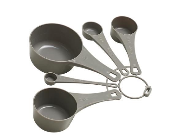 bitz Funktion Measuring spoons set 5 dele Grey