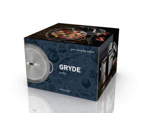 Bitz Funktion Pot W/lid 3 Liter