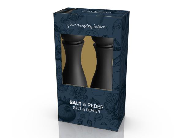 Bitz Funktion Salt & Pepper Dia. 5 1 X 18 5 Cm Black