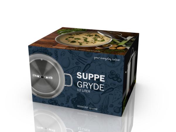 Bitz Funktion Stock Pot 12 0 Liter