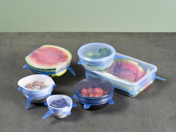 Bitz Funktion Stretch Lids 6 Pcs