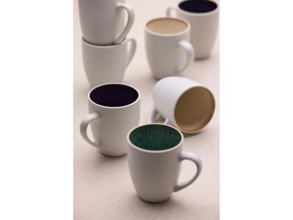 Bitz BITZ Gastro Mug Dia 8 5 X 10 Cm 30 Cl White/Cream