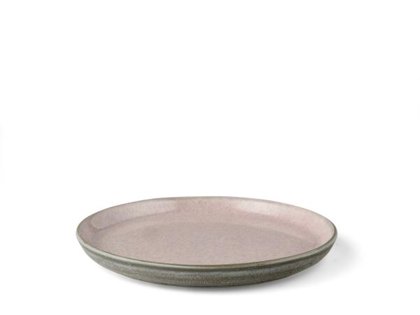 Bitz BITZ Gastro Plate Dia. 21 X 2.0 Cm Grey/Light Pink