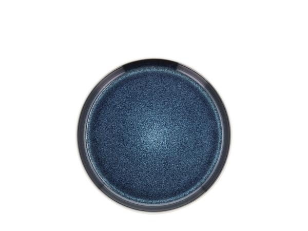 bitz BITZ Gastro Plate Dia 21 x 2 cm White/Dark blue