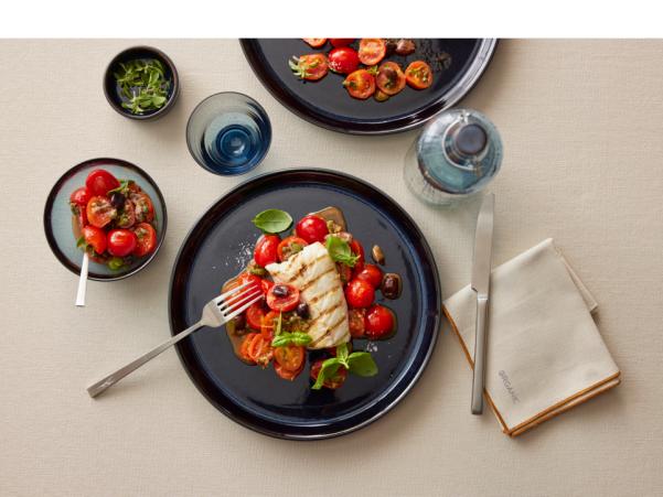 Bitz BITZ Gastro Plate Dia. 27 X 2.5 Cm Black/Dark Blue