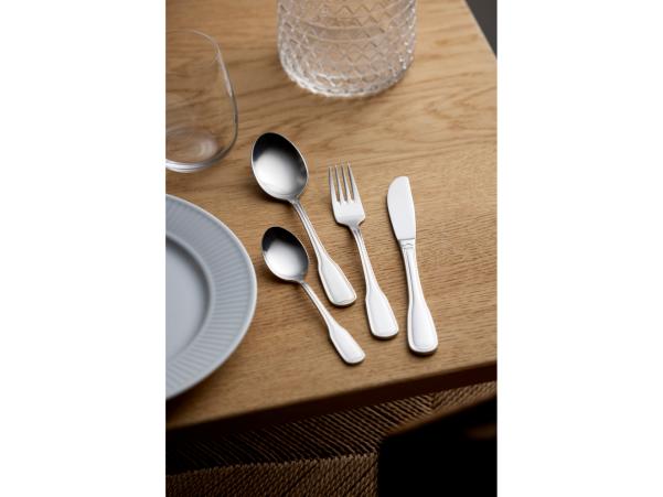 Bitz Gense Attaché Table Fork 19 Cm Matte Steel