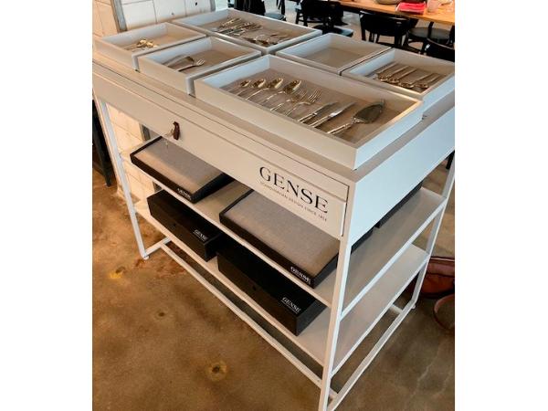 bitz Gense Cutlery table with drawer