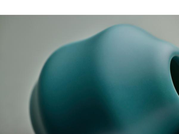 Bitz Gense Dorotea Vase Dia 9 X 10 Cm Sea Green
