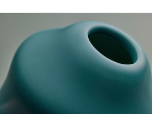 Bitz Gense Dorotea Vase Dia 9 X 10 Cm Sea Green