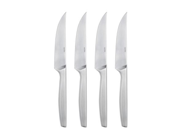 bitz Gense Norm Steak knife 4 pcs Matte steel