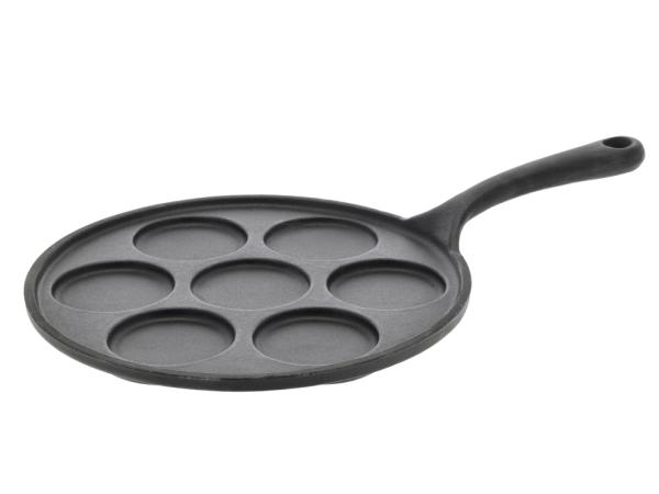 bitz HOLM Blini pan for 7 pcs. Dia 23 5 cm Black