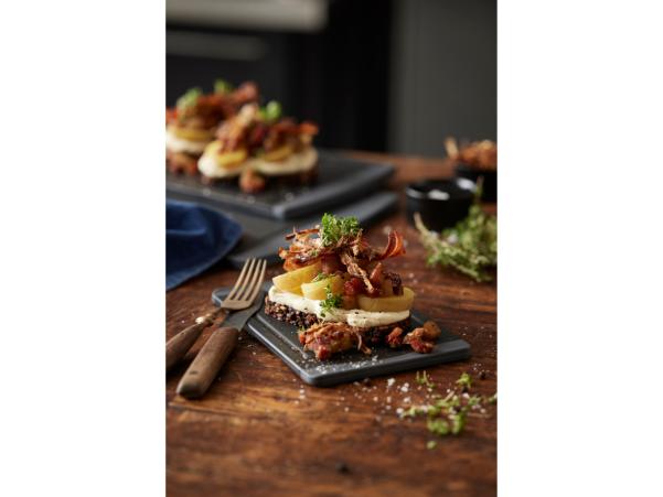 Bitz HOLM Chopping Board 20 X 14 X 0.8 Cm Black